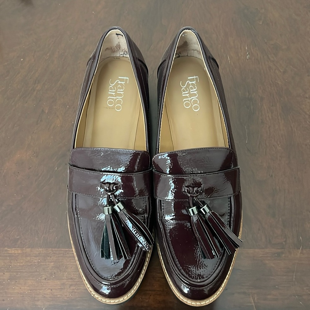 Franco Sarto Carolynn Loafers in Burgundy